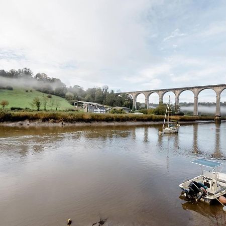 Viaduct River View & Outdoor Bath - Couples Retreat Calstock Ngoại thất bức ảnh